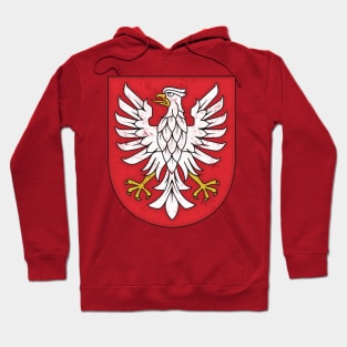 Masovian Voivodeship, Poland - Vintage Distressed Style Design Hoodie